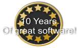 10 Years Of great software!